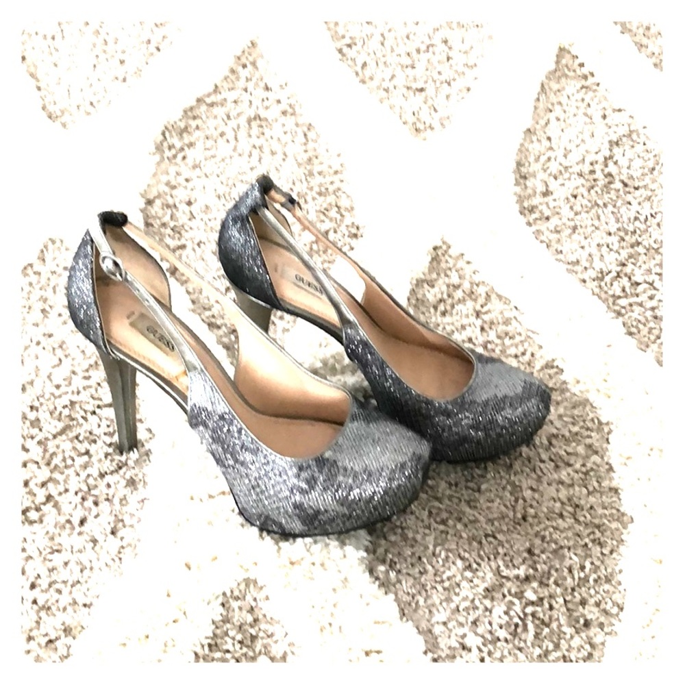 Silver heels